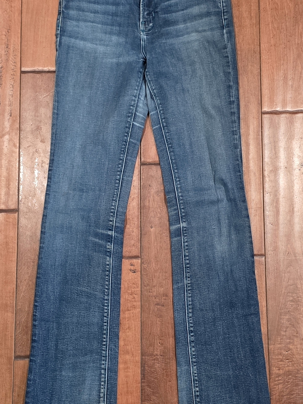 HAALA Women’s Slim Straight Jeans — Blue - Picture 2 of 4